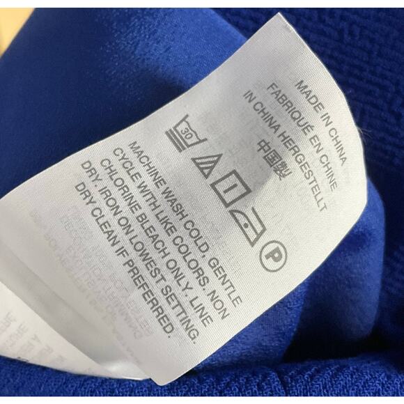 J. CREW Women Presentation Mini Dress Royal Cobalt Blue Bow Crepe Cap Sleeve 4 - Picture 13 of 14